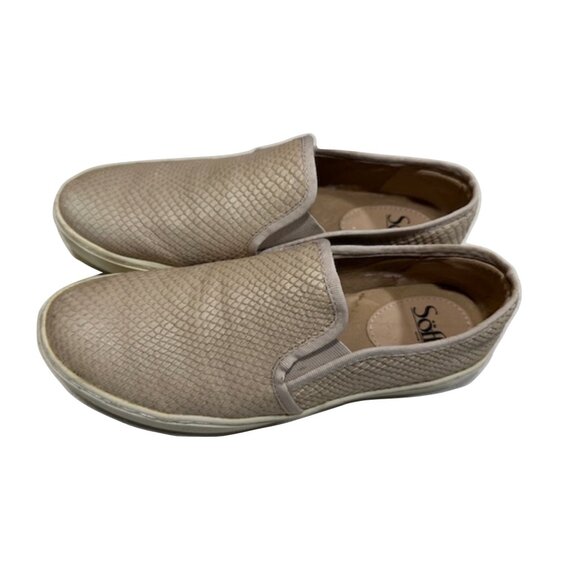 SOFFT Women’s Somers Slip on Loafer Leather Snake Print Size 8.5 - Picture 2 of 4